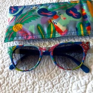 Ken Done vintage sunglasses with Ken Done Case